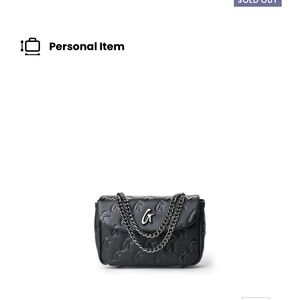 Glamaholic lifestyle Elegant Black Embossed Shoulder Bag